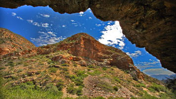 Oshana on location in the Klein Karoo