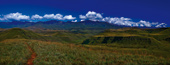 Mountain range panorama